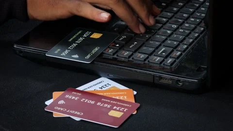 Credit Cards Theft Stock-Footage 335262238