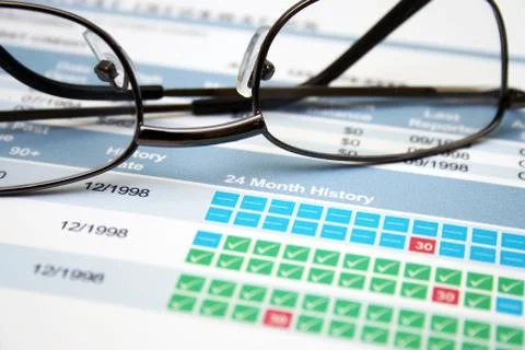 Credit form Stock Photos