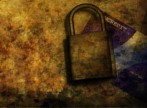 Credit Protect Stock Illustration