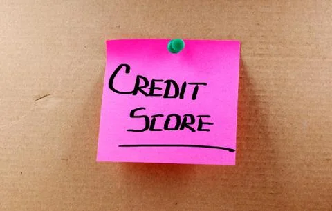 Credit score concept Illustrazione stock