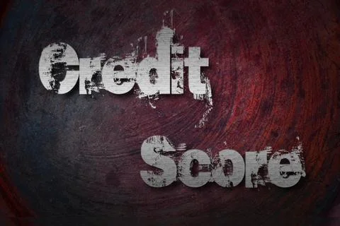 Credit score concept Stock Illustration