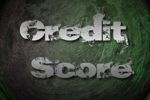 Credit score concept Stock Illustration