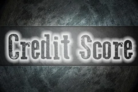 Credit score concept Stock Illustration