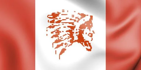 Cree flag Stock-Illustration