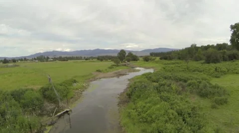 Creek flight Stock Footage 51338711