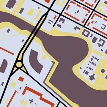 Creek. Stock Illustration