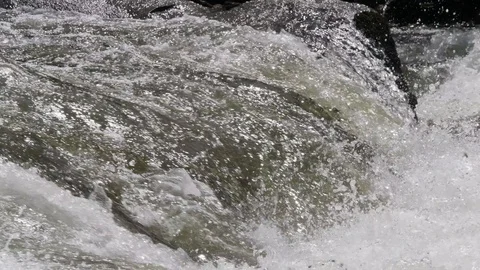 Creek In The Mountains Stock Footage 92314307