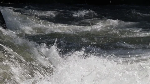 Creek In The Mountains Stock Footage 92315395