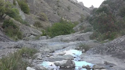 Creek in the mountains Stock Footage 130602119