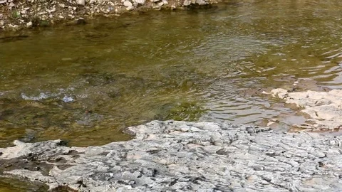 Creek in the rockery. Stock Footage 109502987