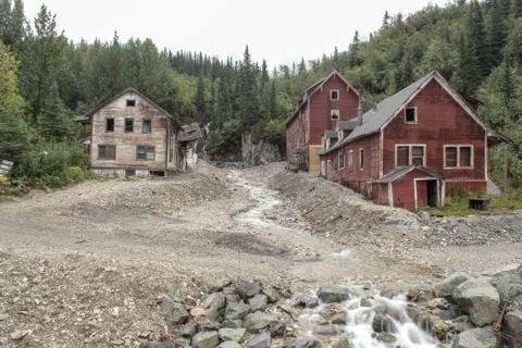 A Creek Runs Through Stock Photos