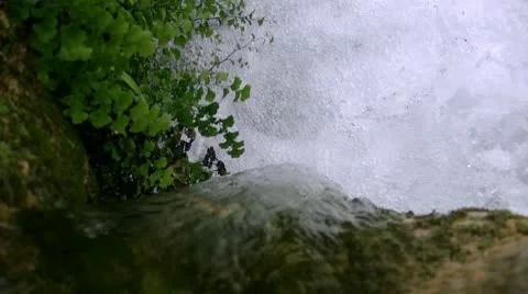 Creek water fall Stock Footage 10708665
