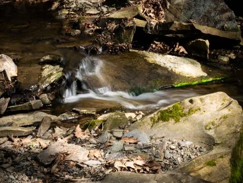 Creek/Stream Water Falls Stock Photos