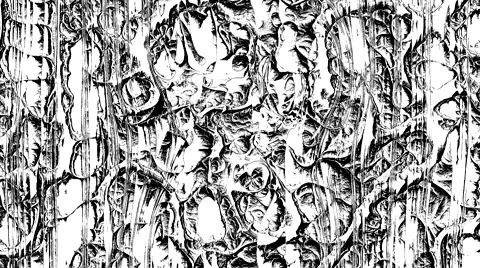 Creepy abstract loop element for vj for background comp  Video stock 50118645