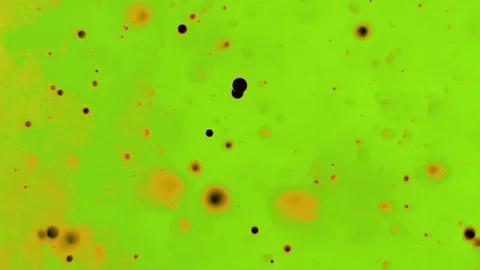 Creepy bubblefloating in liquid looking Stock Footage 113768044