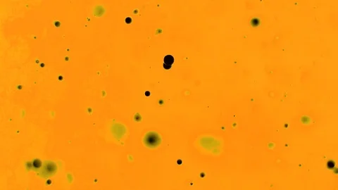 Creepy bubblefloating in liquid looking Stock Footage 113768045