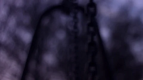 Creepy Chains Stock Footage 81438699