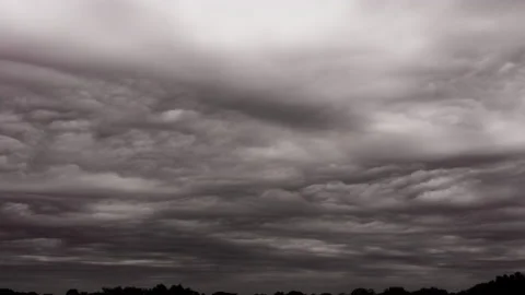 Creepy Clouds Time Lapse (2160p 25fps) Stock Footage 166244264