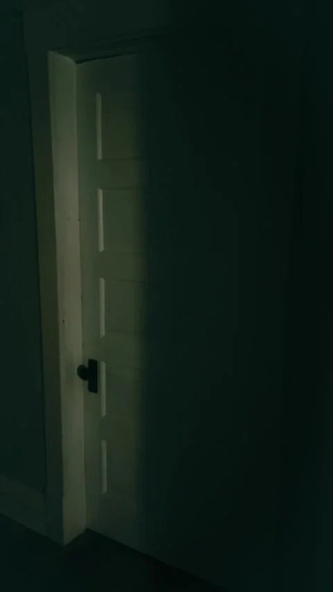 Creepy door Stock Footage 279520284