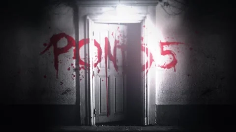 Creepy Door Logo or Text Intro Stock After Effects