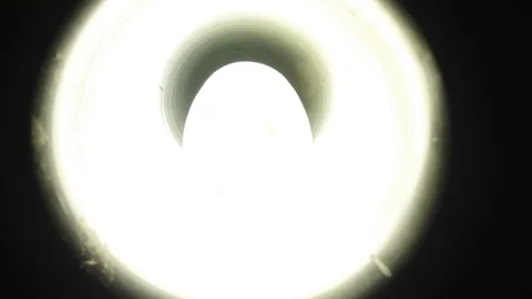 Creepy Flickering Light (Close Up) Stock Footage 83064505
