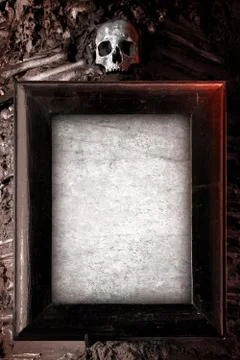Creepy frame Stock Photos