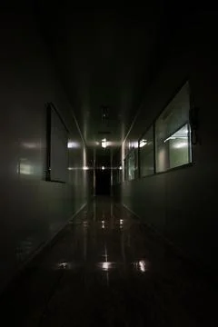 Creepy ghost lab Stock Photos