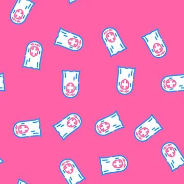 Creepy ghost vector seamless pattern Stock Illustration