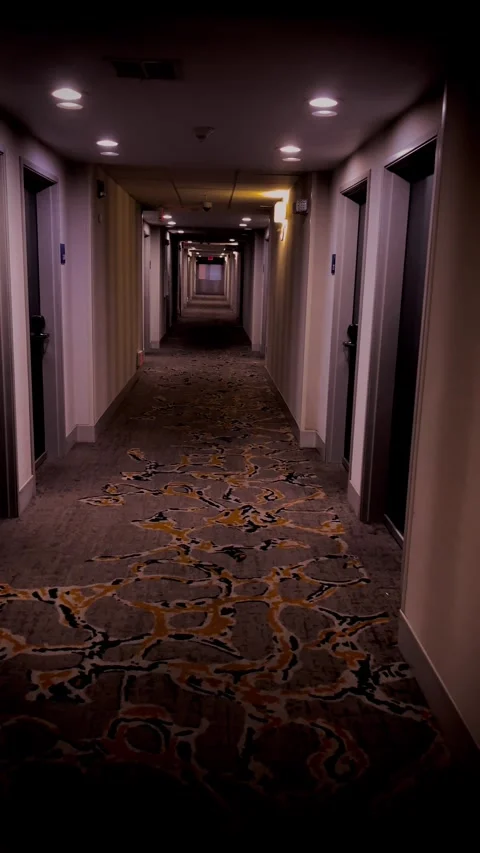 Creepy hallway Stock Footage 279523810