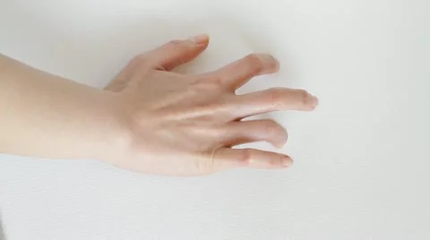 Creepy hand gesture Stock Footage 21998191