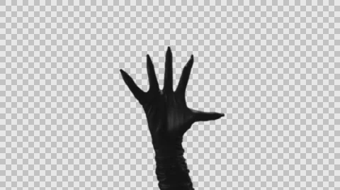 creepy hands coming out of
