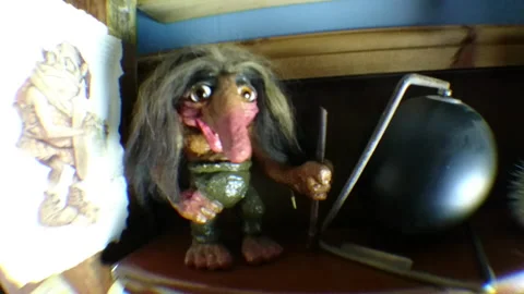 Creepy Horror House Objects 3 動画素材 220136389