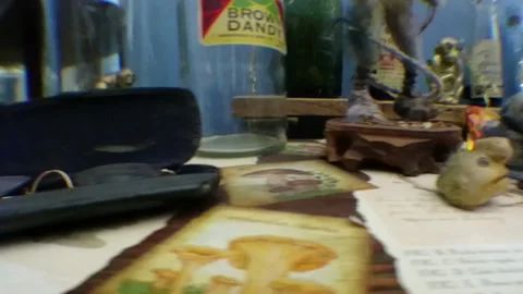 Creepy Horror House Objects 7 動画素材 221084316