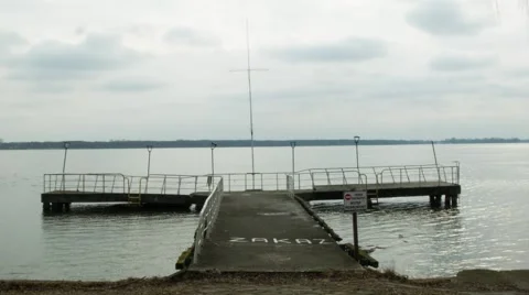 Creepy lake - unaltered Stock Footage 63163378