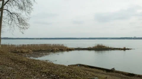 Creepy lake - unaltered Video stock 63163576