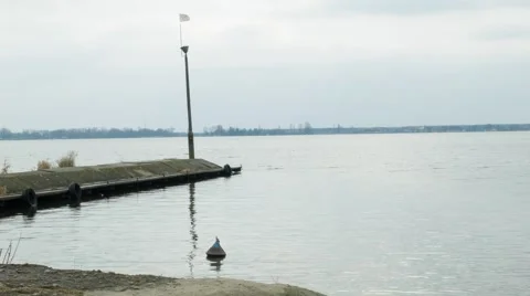 Creepy lake - unaltered Stock Footage 63163649