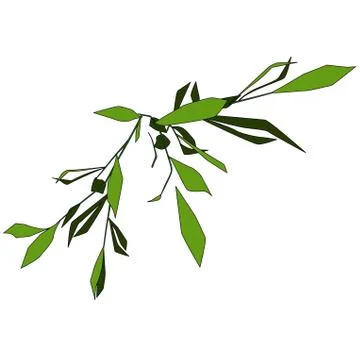 Creepy Plant Stock Illustration