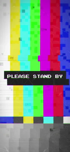 tv color bars please stand by