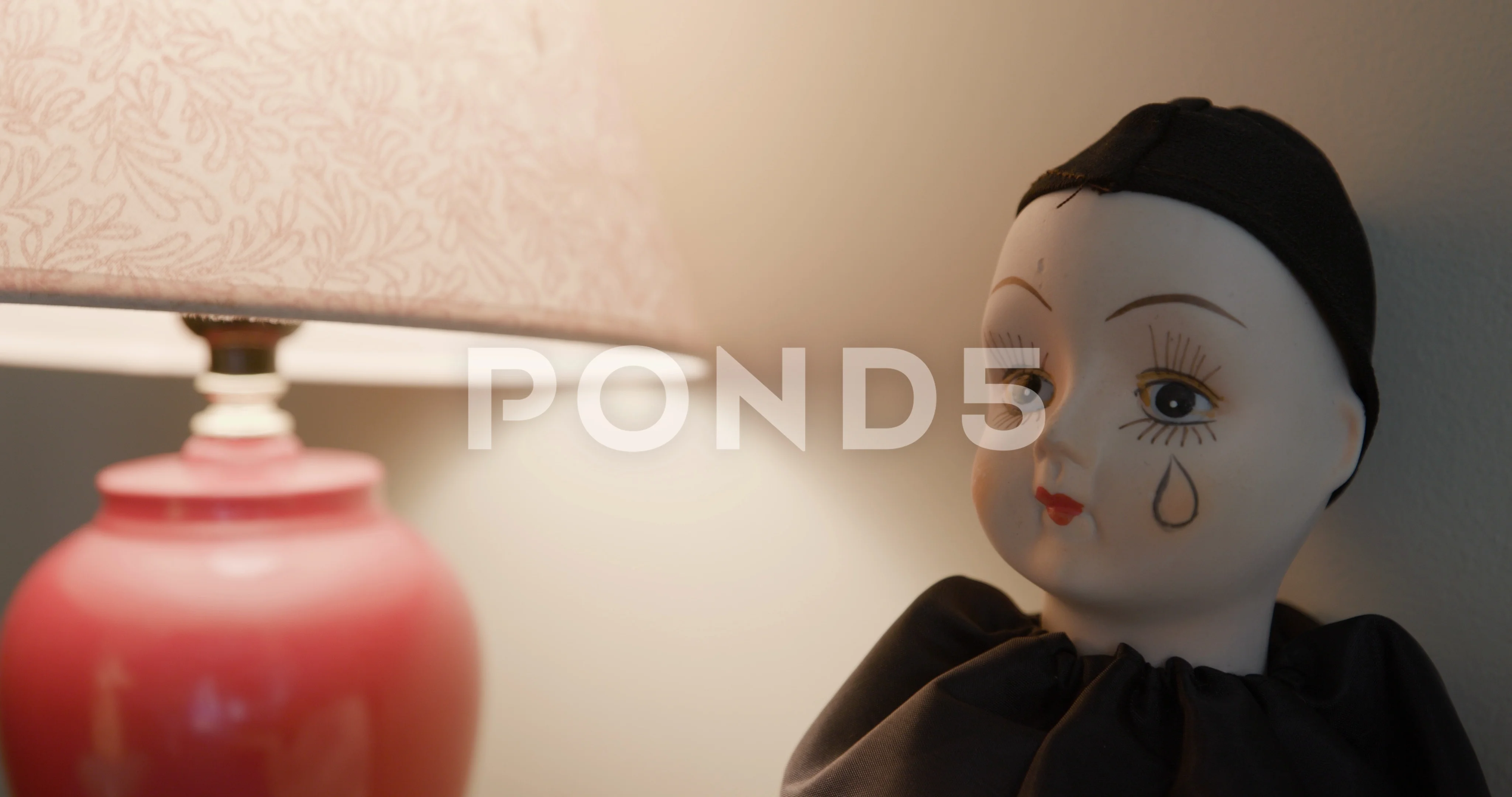 Porcelain store mime doll