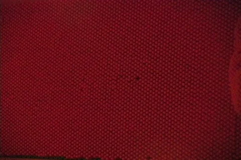 Creepy Red Face going through a Wall Distrubing 2 Stock Footage 565681