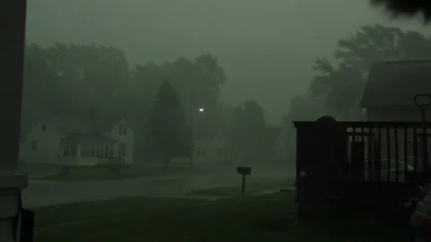 Creepy storm tornado Stock Footage 230022235