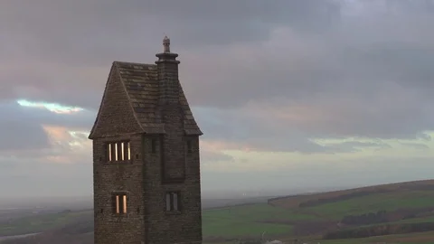 Creepy Tower Stock Footage 101979745