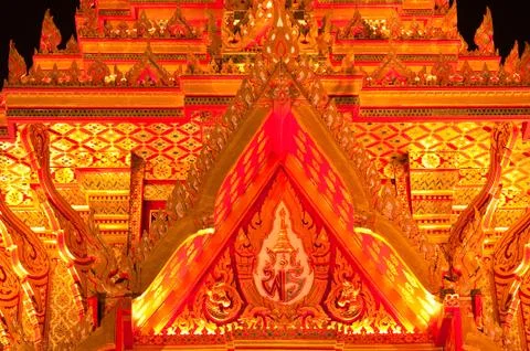 The Cremation 스톡 사진