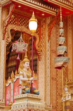 The Cremation 스톡 사진