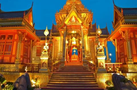 The Cremation 스톡 사진