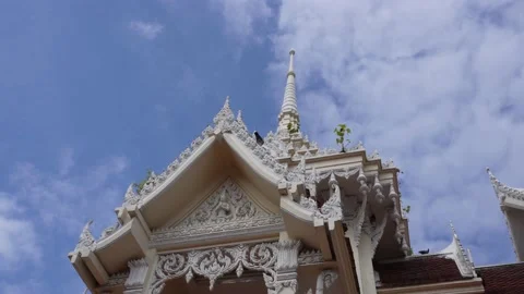 Crematory at temple Stock Footage 229605640