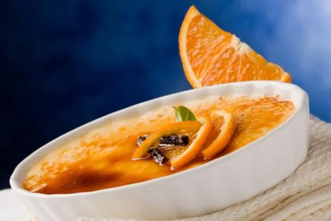 Creme brule Stock Photos