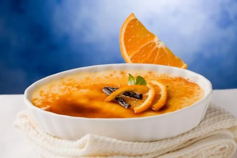 Creme brule Stock Photos