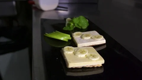 Creme brulee  Dessert Stock Footage 69860604
