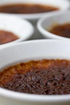 Creme brulee Stock Photos